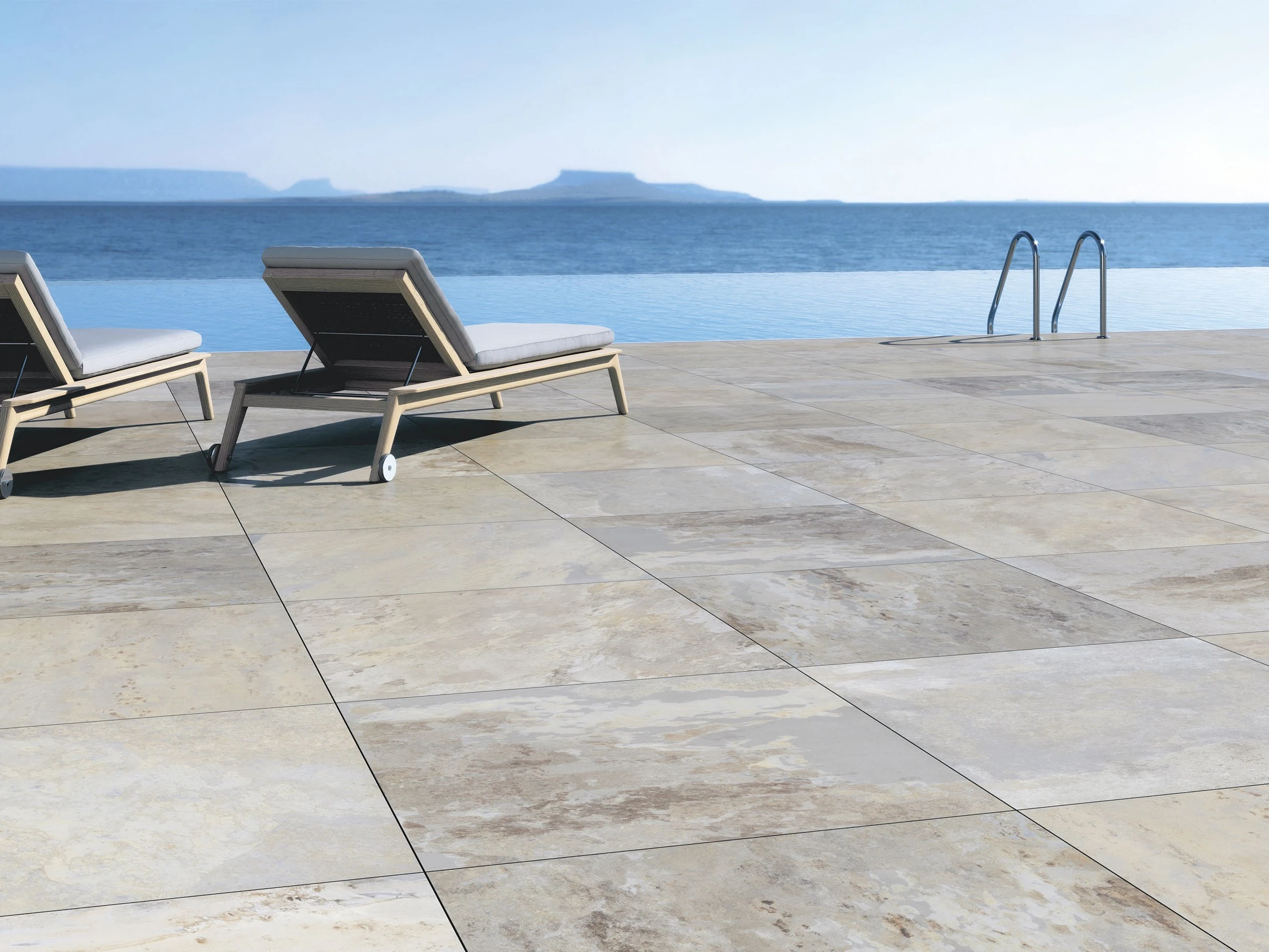 Keramische Tegel Cera3Line Peacock Sand 60 x 60 x 3 cm - Afbeelding 3